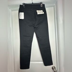 Etica Women's Classic‎ Black Straight Leg Jeans